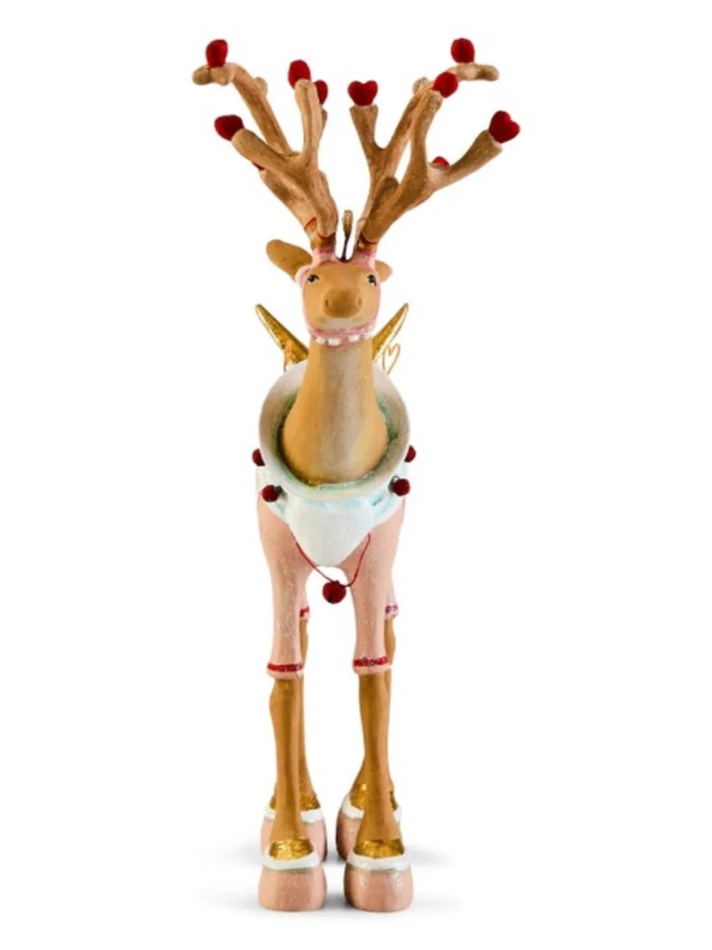 MacKenzie-Childs Patience Brewster Dash Away Cupid Reindeer Figure (LIKE NEW)